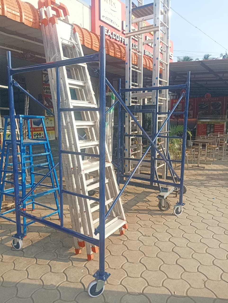 Heavy Duty Steel GI X-Frame Scaffolding Rental Coimbatore